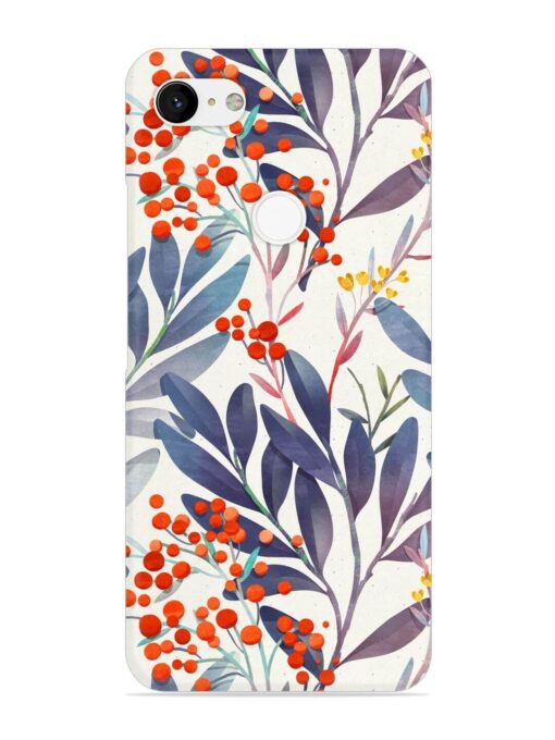 Seamless Floral Pattern Snap Case for Google Pixel 3 Xl Zapvi