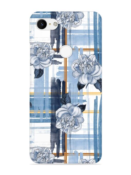 Watercolor Pattern Rose Snap Case for Google Pixel 3 Xl Zapvi