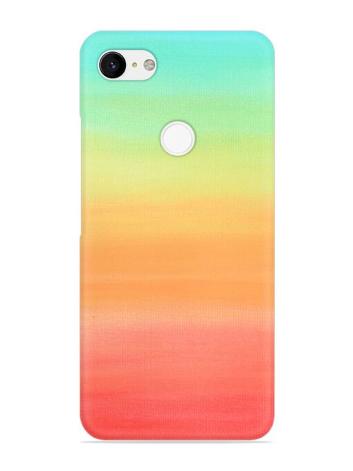 Background Sky Watercolor Snap Case for Google Pixel 3 Xl Zapvi