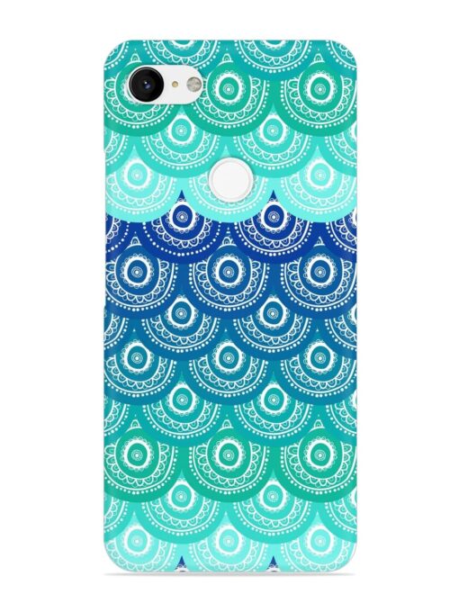 Ethnic Seamless Pattern Snap Case for Google Pixel 3 Xl Zapvi