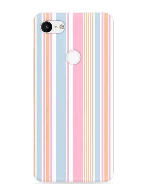 Stripe Seamless Pattern Snap Case for Google Pixel 3 Xl Zapvi