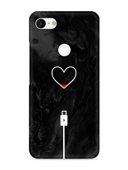 Heart Charging Vector Snap Case for Google Pixel 3 Xl Zapvi