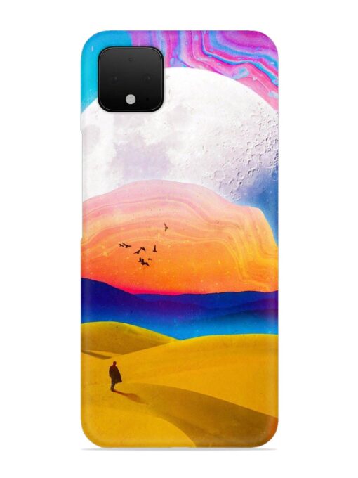 Sandy Desert Snap Case for Google Pixel 4 Zapvi