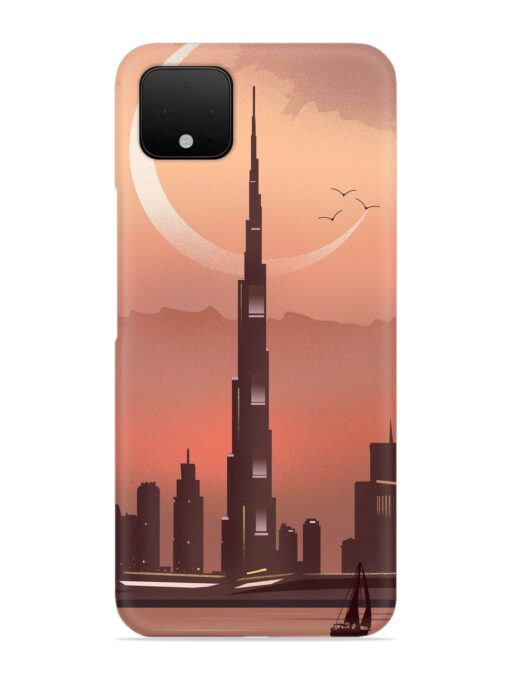 Landmark Burj Khalifa Snap Case for Google Pixel 4 Zapvi