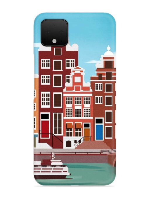 Scenery Architecture Amsterdam Landscape Snap Case for Google Pixel 4 Zapvi