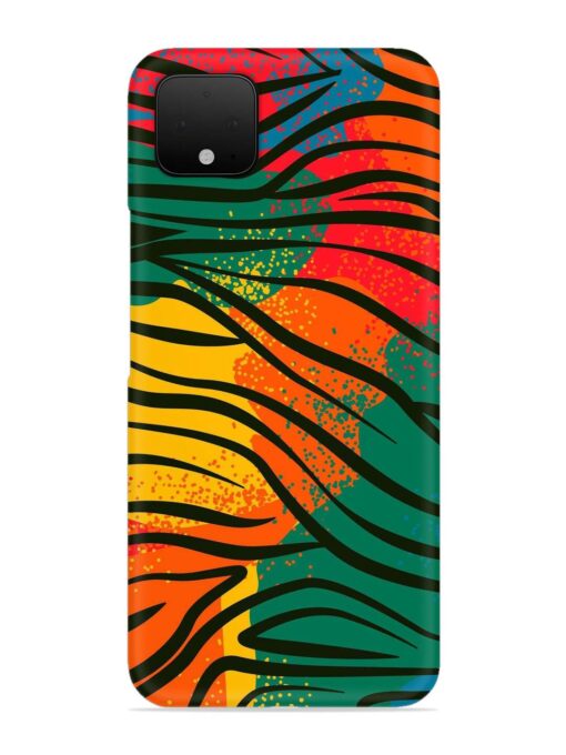 Bright Colorful Snap Case for Google Pixel 4 Zapvi