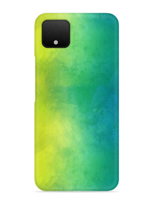 Yellow Green Gradient Snap Case for Google Pixel 4 Zapvi