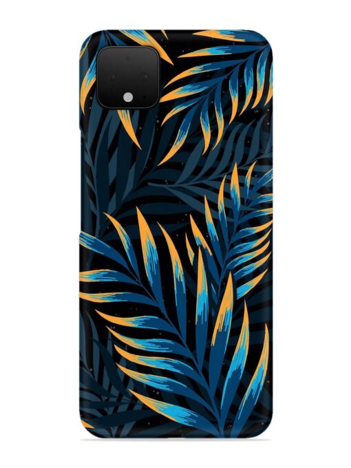 Abstract Leaf Art Snap Case for Google Pixel 4 Zapvi