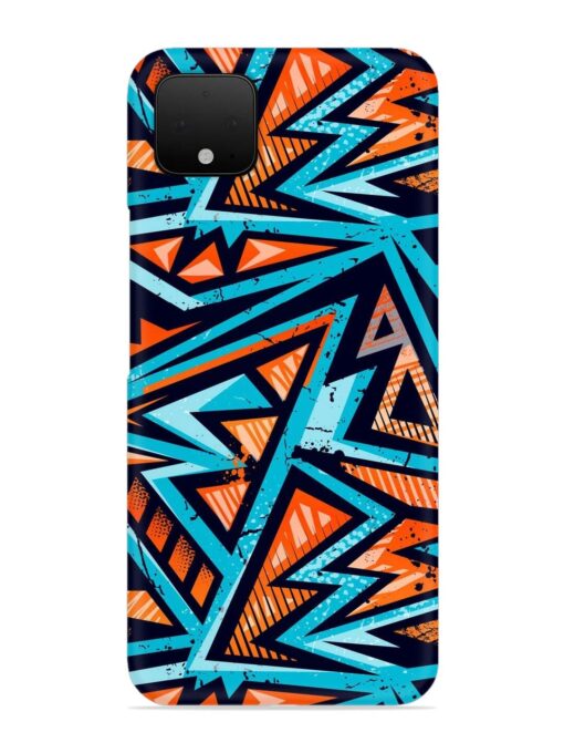 Abstract Seamless Grunge Snap Case for Google Pixel 4 Zapvi