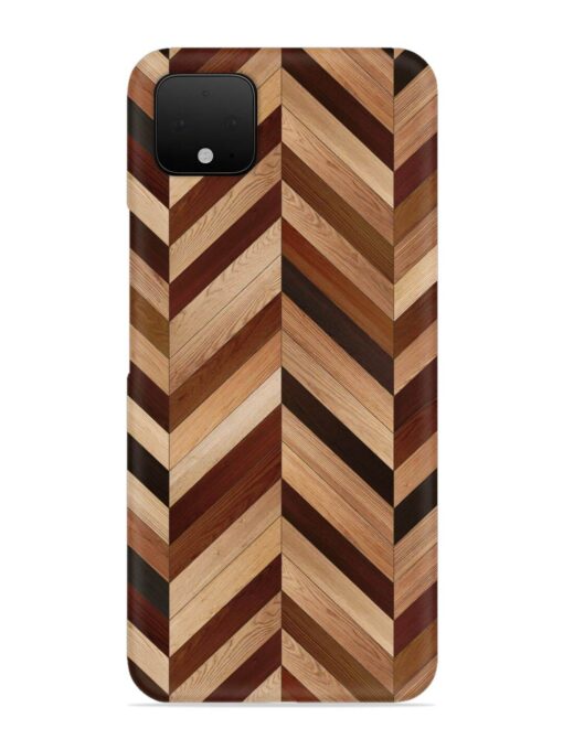 Seamless Wood Parquet Snap Case for Google Pixel 4 Zapvi