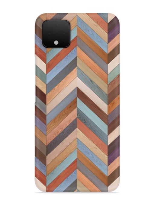 Seamless Wood Parquet Snap Case for Google Pixel 4 Zapvi