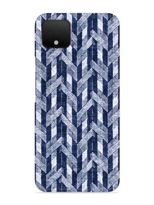 Abstract Herringbone Motif Snap Case for Google Pixel 4 Zapvi