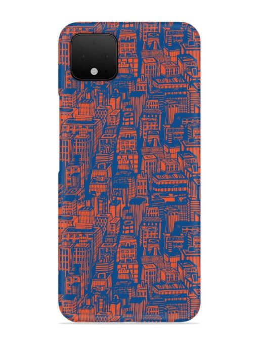 Hand Drawn Seamless Snap Case for Google Pixel 4 Zapvi