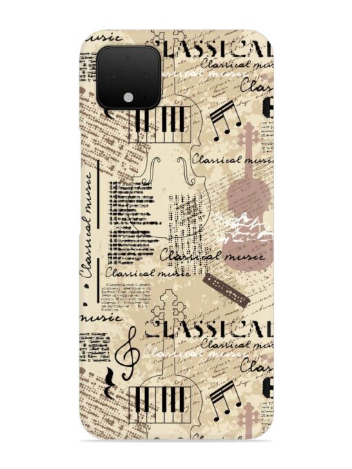 Classical Music Lpattern Snap Case for Google Pixel 4 Zapvi