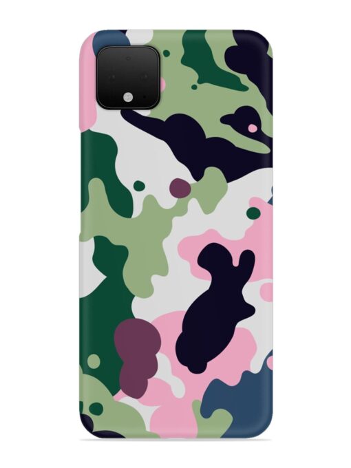 Seamless Funky Camouflage Snap Case for Google Pixel 4 Zapvi