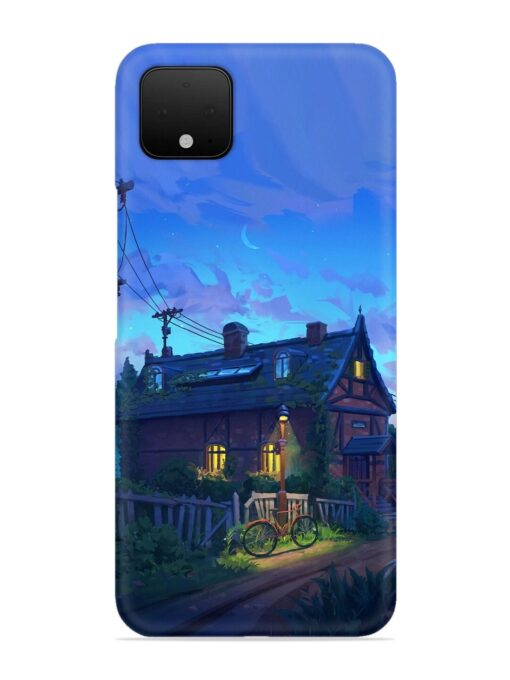 Beautiful Village House Snap Case for Google Pixel 4 Zapvi