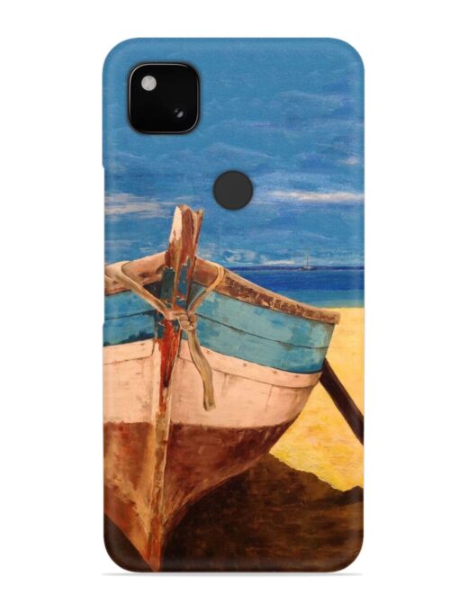 Canvas Painting Snap Case for Google Pixel 4A Zapvi