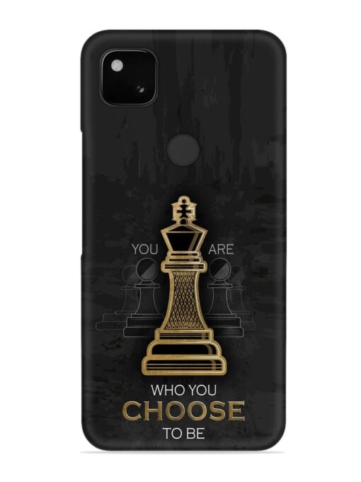 You Are Who Choose To Be Snap Case for Google Pixel 4A Zapvi