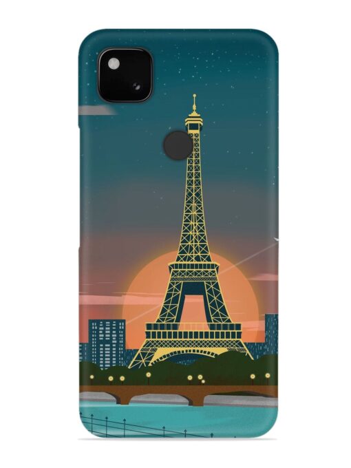 Scenery Architecture France Paris Snap Case for Google Pixel 4A Zapvi