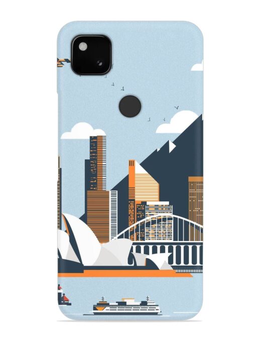 Sydney Opera Landscape Snap Case for Google Pixel 4A Zapvi