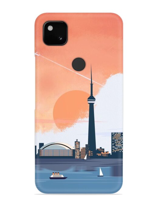 Toronto Canada Snap Case for Google Pixel 4A Zapvi