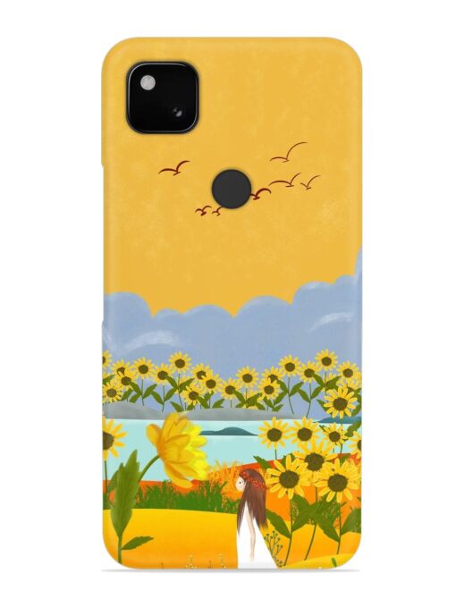 Beginning Of Autumn Snap Case for Google Pixel 4A Zapvi