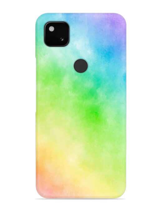 Watercolor Mixture Snap Case for Google Pixel 4A Zapvi