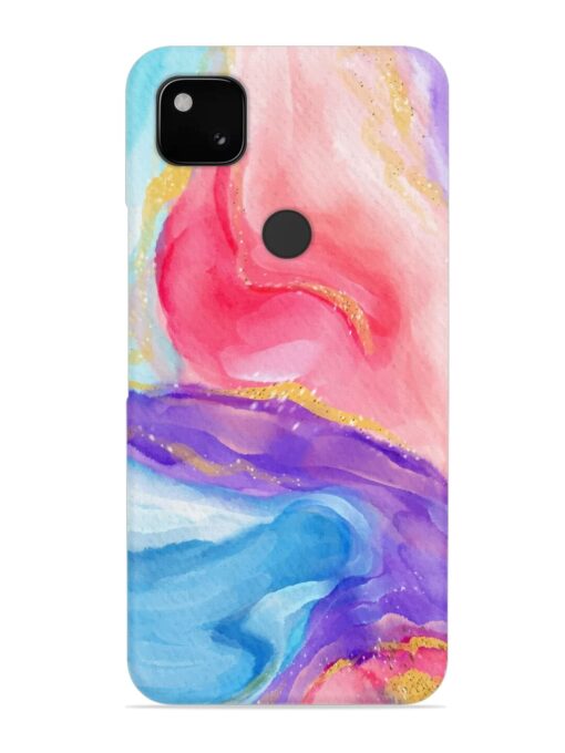 Watercolor Gradient Snap Case for Google Pixel 4A Zapvi