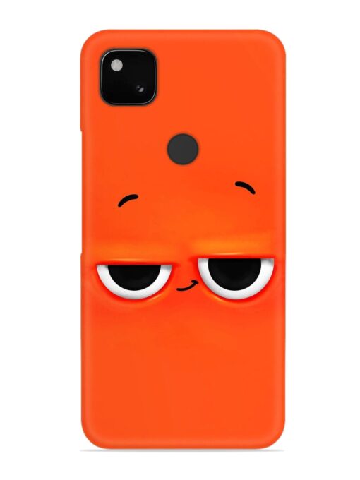 Smiley Face Snap Case for Google Pixel 4A Zapvi