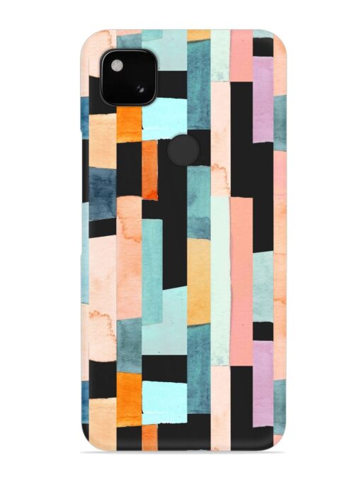 Geometric Seamless Pattern Snap Case for Google Pixel 4A Zapvi