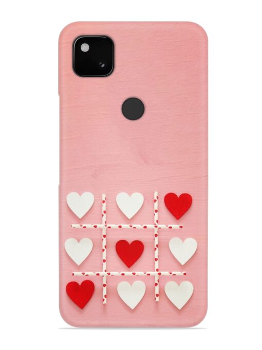 Valentines Day Concept Snap Case for Google Pixel 4A Zapvi