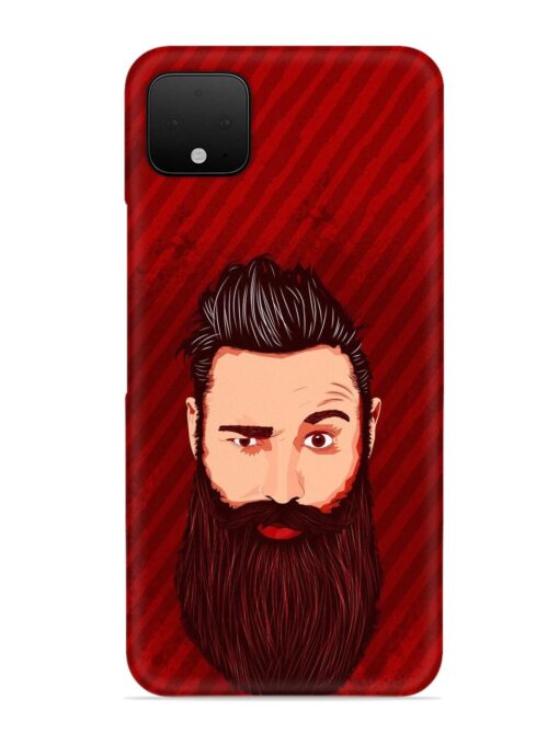 Beardo Man Snap Case for Google Pixel 4 Xl Zapvi