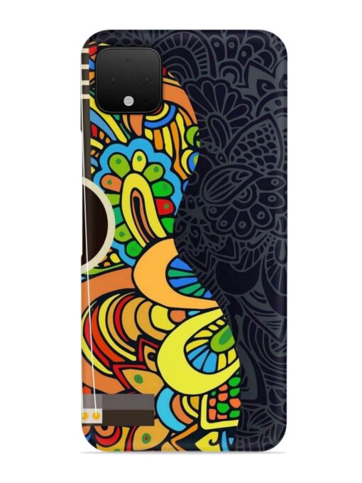 Guitar Vector Art Snap Case for Google Pixel 4 Xl Zapvi