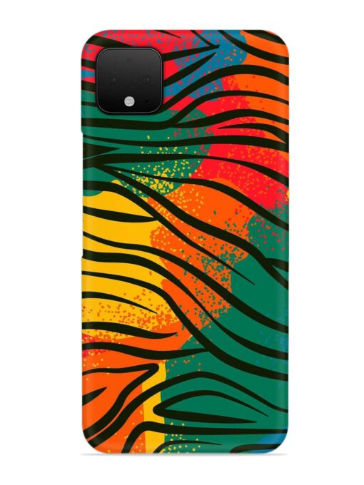 Bright Colorful Snap Case for Google Pixel 4 Xl Zapvi