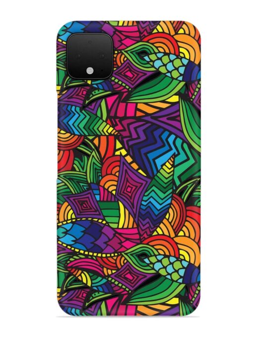 Abstract Multicolor Seamless Snap Case for Google Pixel 4 Xl Zapvi