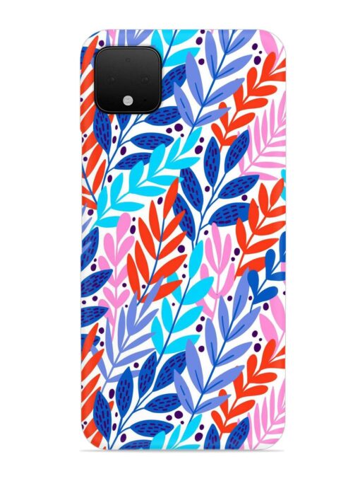 Bright Floral Tropical Snap Case for Google Pixel 4 Xl Zapvi