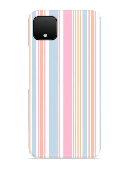 Stripe Seamless Pattern Snap Case for Google Pixel 4 Xl Zapvi