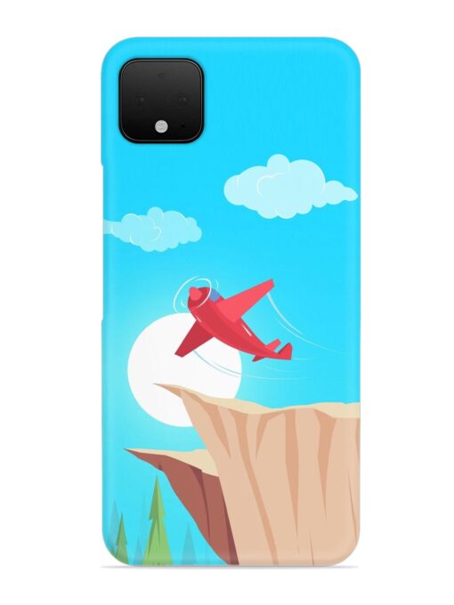 Small Planes In Flight Snap Case for Google Pixel 4 Xl Zapvi