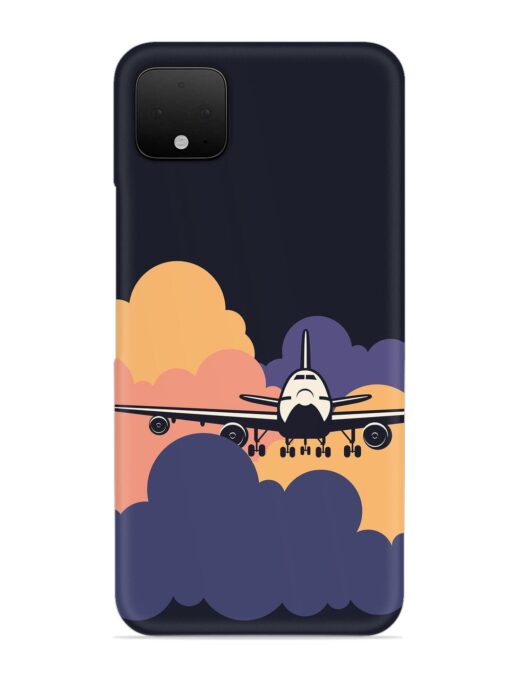 Aeroplane vector Snap Case for Google Pixel 4 Xl Zapvi