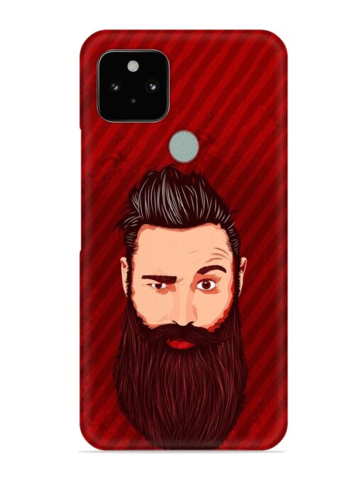 Beardo Man Snap Case for Google Pixel 5 Zapvi