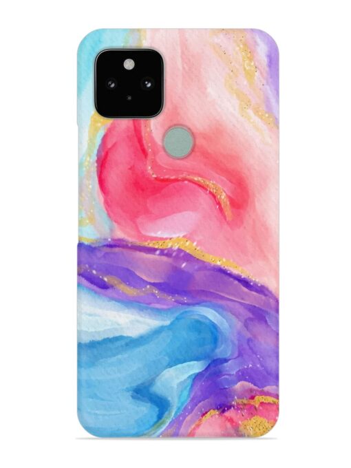 Watercolor Gradient Snap Case for Google Pixel 5 Zapvi