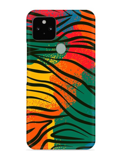 Bright Colorful Snap Case for Google Pixel 5 Zapvi