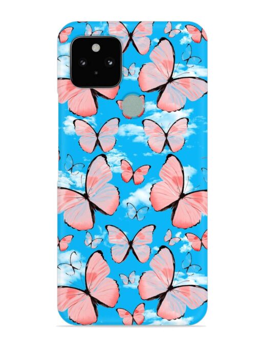 Seamless Pattern Tropical Snap Case for Google Pixel 5 Zapvi