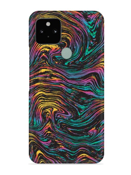 Abstract Liquid Colors Snap Case for Google Pixel 5 Zapvi