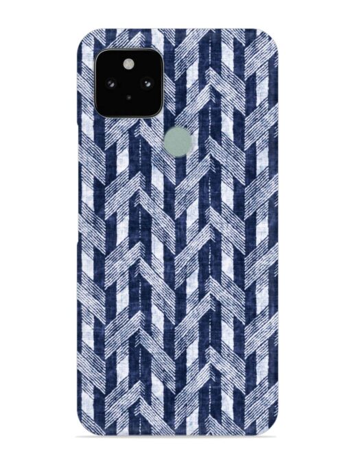 Abstract Herringbone Motif Snap Case for Google Pixel 5 Zapvi