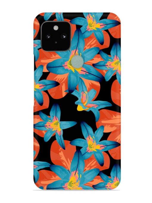 Philippine Flowers Seamless Snap Case for Google Pixel 5 Zapvi