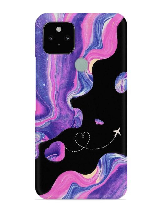 Glitter Art Snap Case for Google Pixel 5 Zapvi