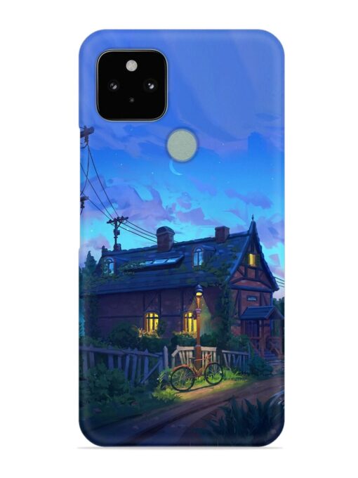 Beautiful Village House Snap Case for Google Pixel 5 Zapvi