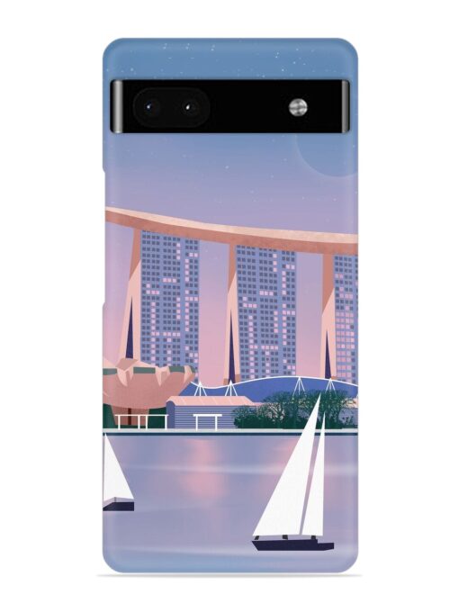 Singapore Scenery Architecture Snap Case for Google Pixel 6A Zapvi