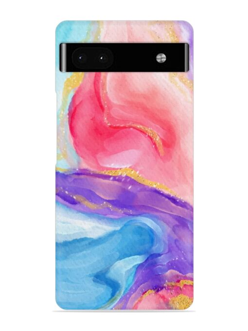 Watercolor Gradient Snap Case for Google Pixel 6A Zapvi